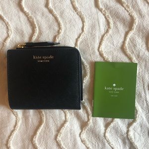 Kate Spade Cameron St. l-zip bifold wallet - Black
